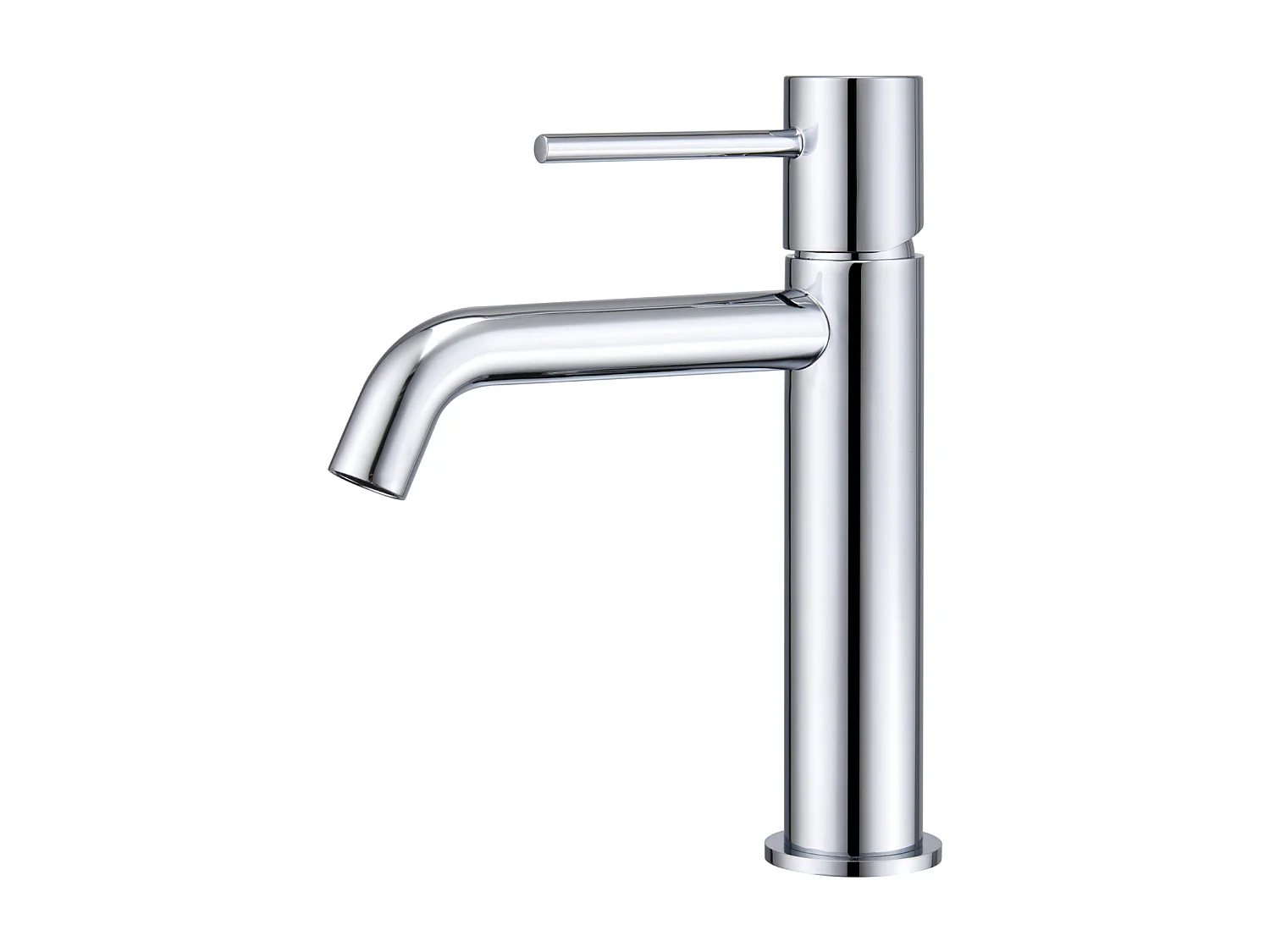 Robinet Mitigeur de Lavabo Anti-Calcaire Bec Bas Chrome IMEX MONZA BDM039-1