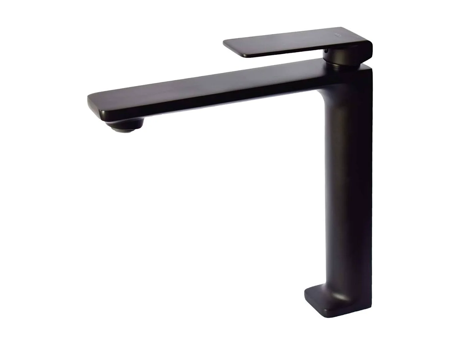 Mitigeur Lavabo Salle de Bain noir mat – Bec Haut Anti-Calcaire – Design Moderne - FIYI IMEX