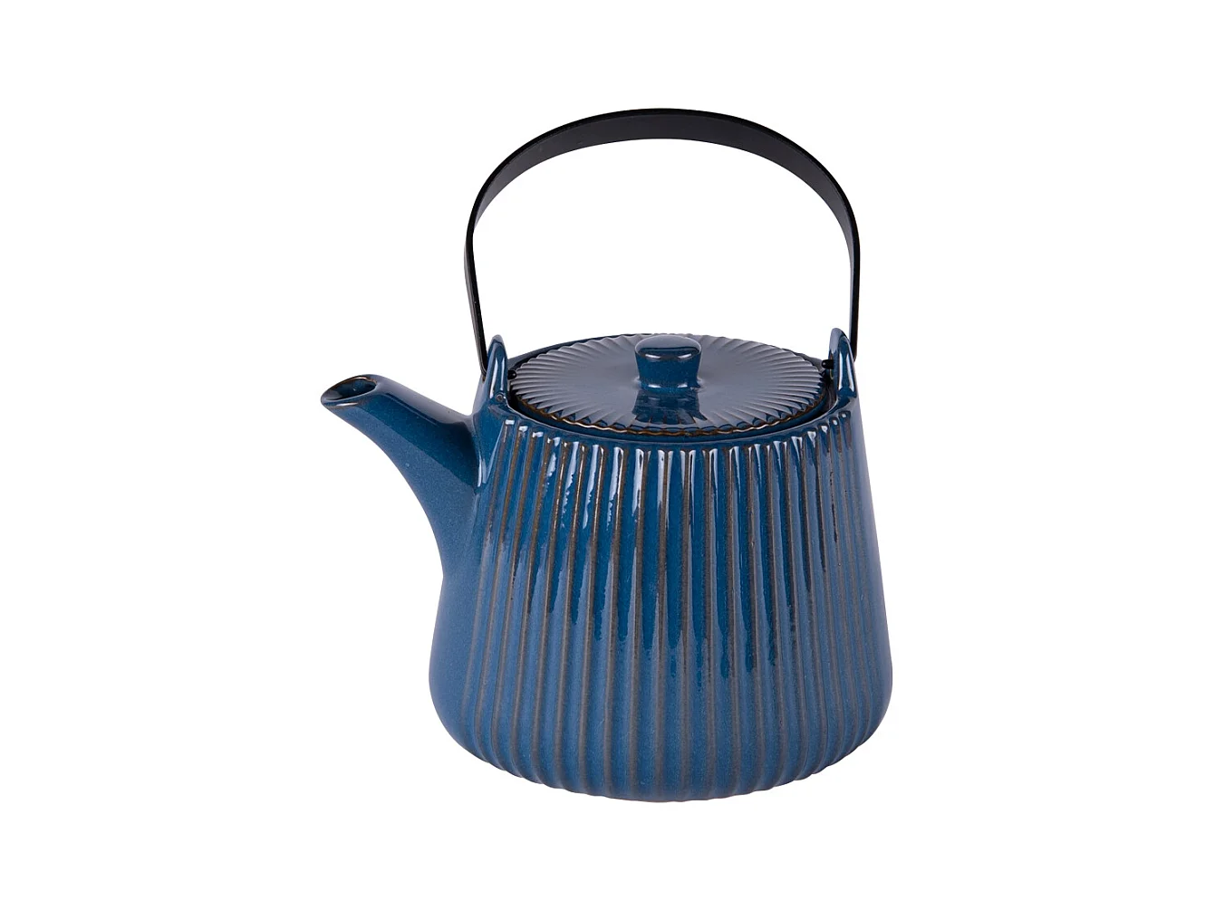 Théière Tiao 1L bleu avec filtre
