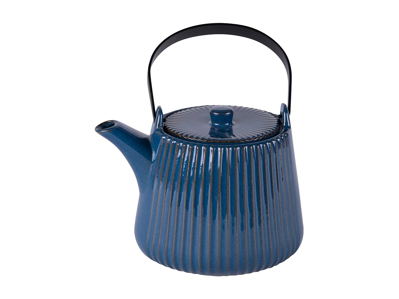 Théière Tiao 1L bleu avec filtre