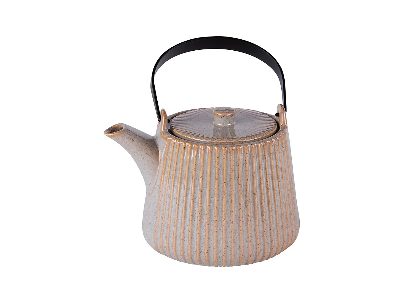 Théière Tiao 1L beige avec filtre