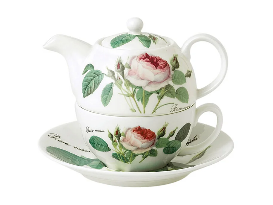 Théière égoïste Rose redouté 40 cl