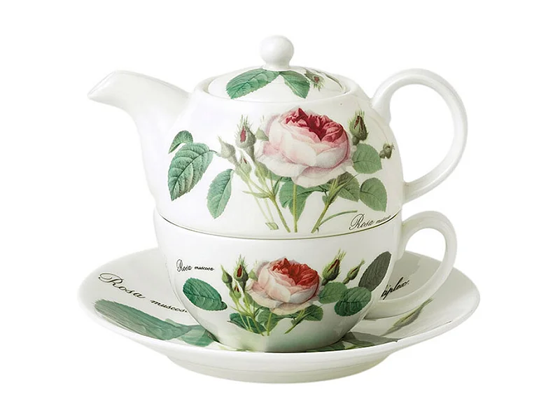 Théière égoïste Rose redouté 40 cl