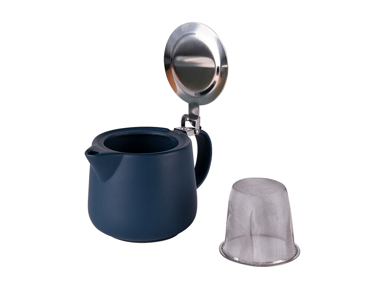 Théière avec filtre Uno 0.9L bleu