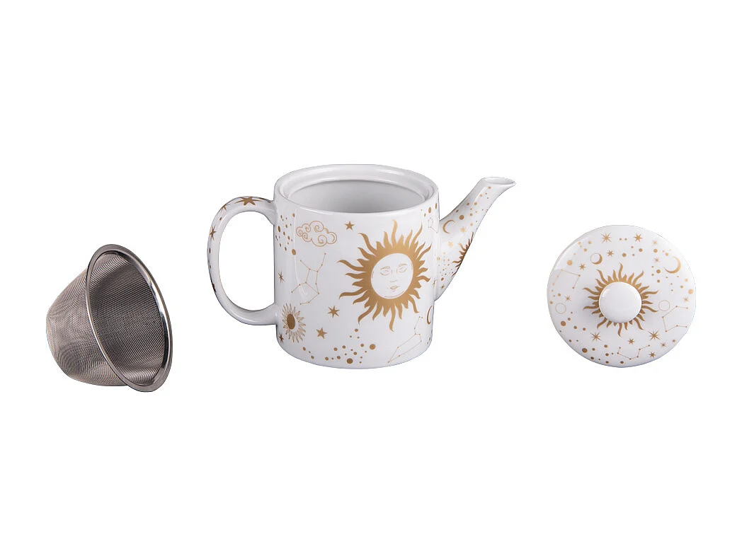 Coffret théière et filtre Céleste 0.7 l