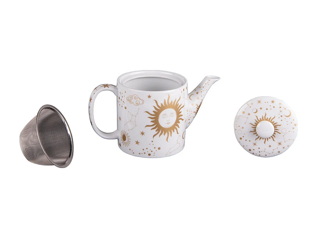 Coffret théière et filtre Céleste 0.7 l