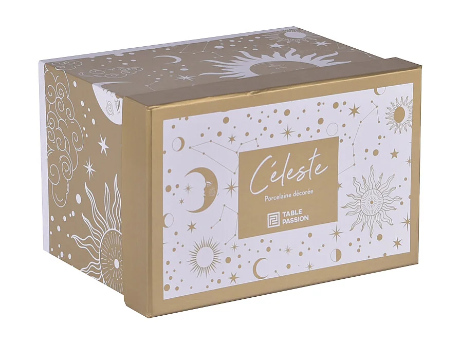 Coffret théière et filtre Céleste 0.7 l