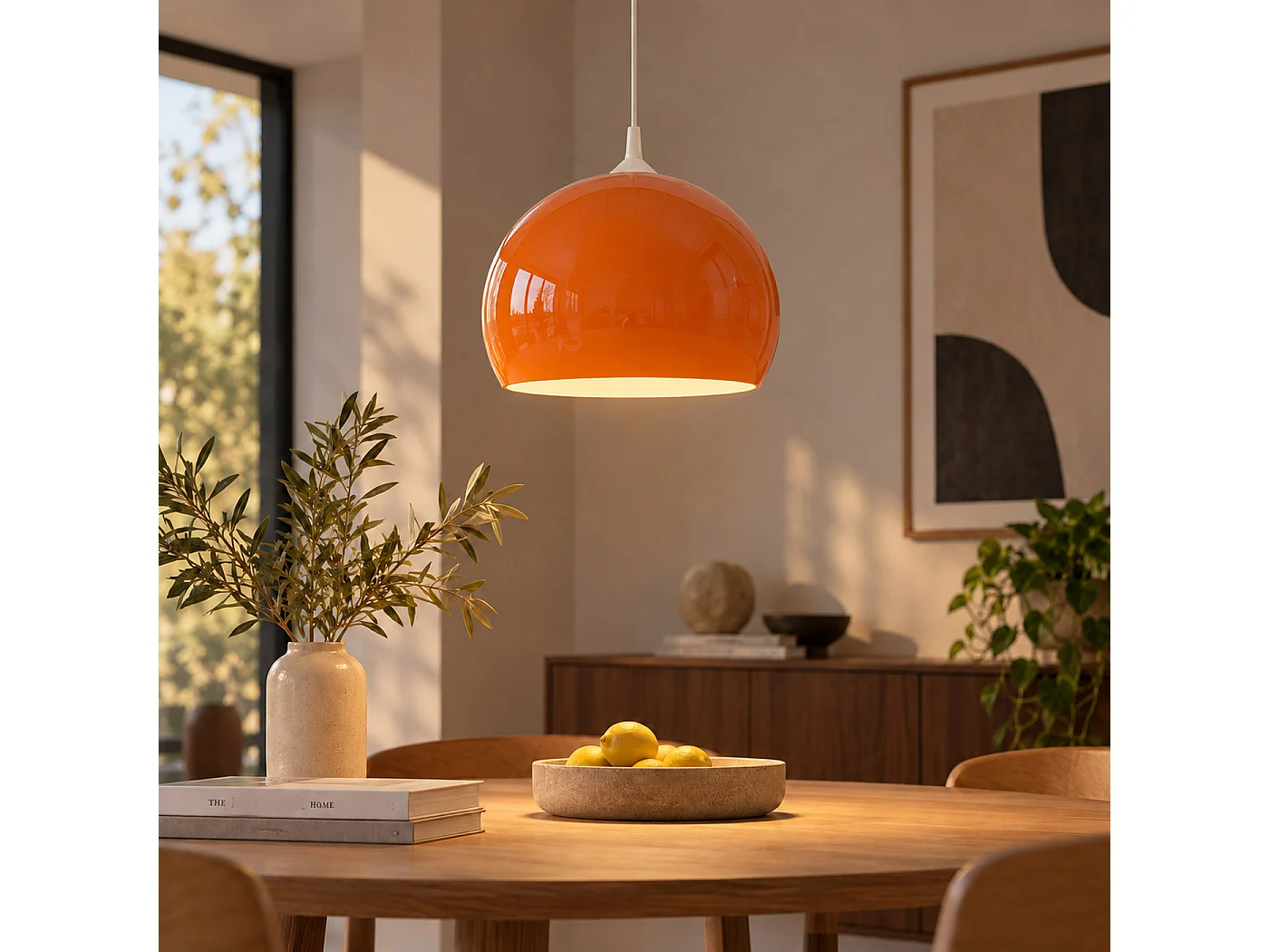 Pendelleuchte MCW-M34, Orange