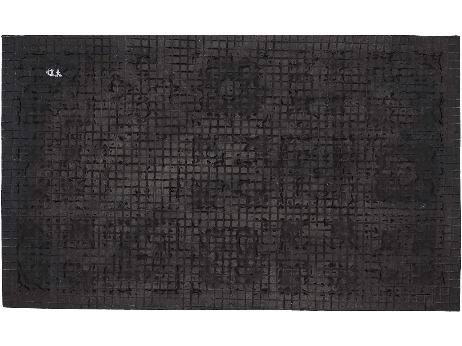 Paillasson en fibres de coco et caoutchouc avec motifs 75 x 45 cm Mosaique