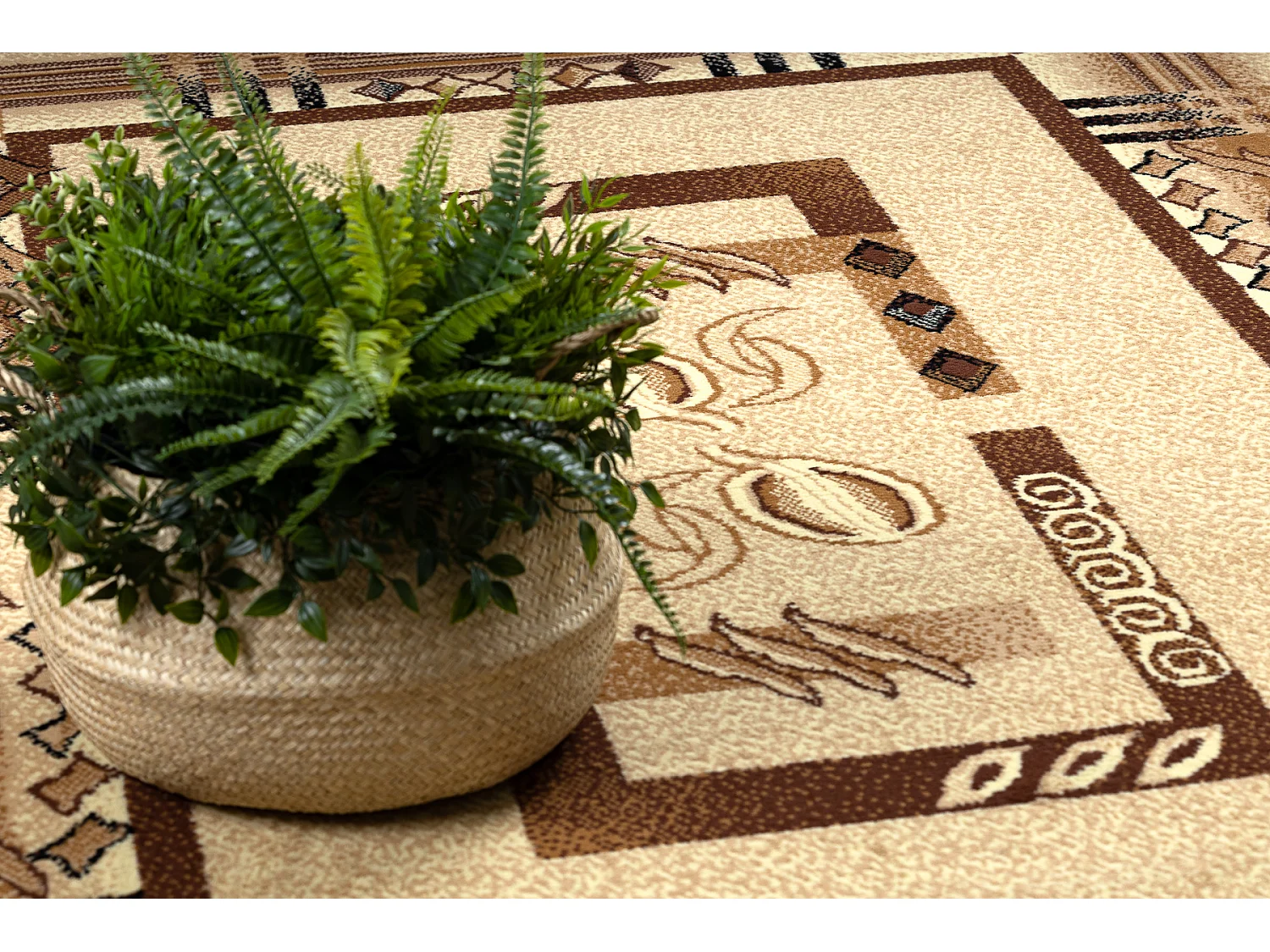 BCF Tapis Morad JAŚ classique - beige 60x110 cm