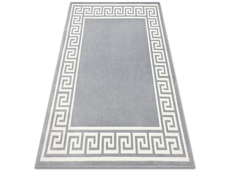 BCF Tapis Morad GREK grec - gris 80x150 cm