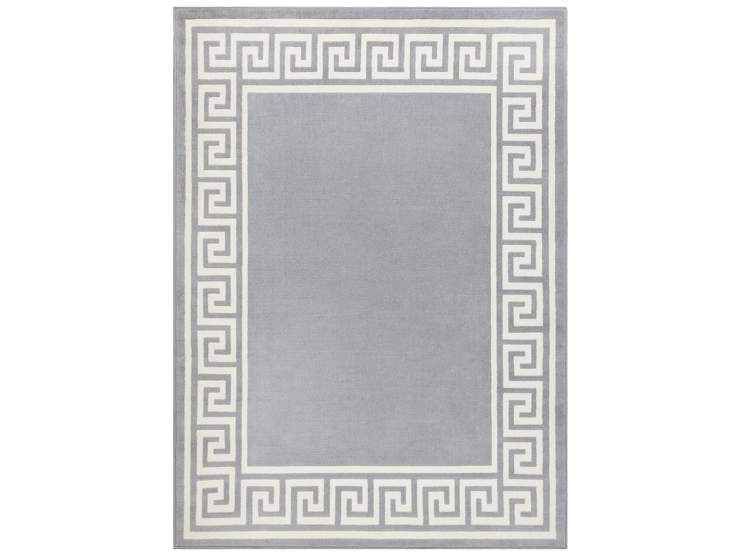 BCF Tapis Morad GREK grec - gris 80x150 cm