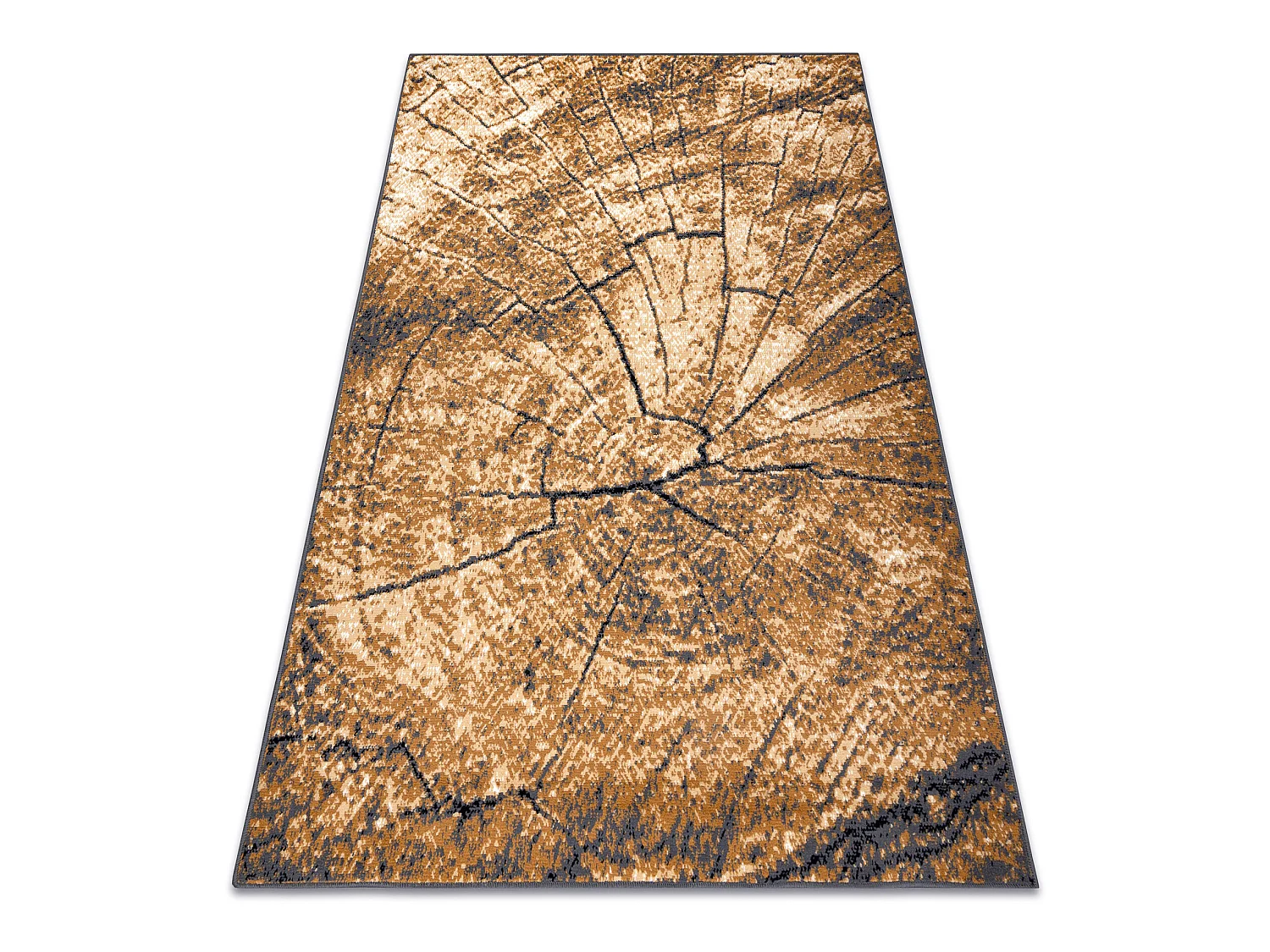 Tapijt BCF Morad PIEŃ - grijskleuring / beige / oud goud 240x340 cm
