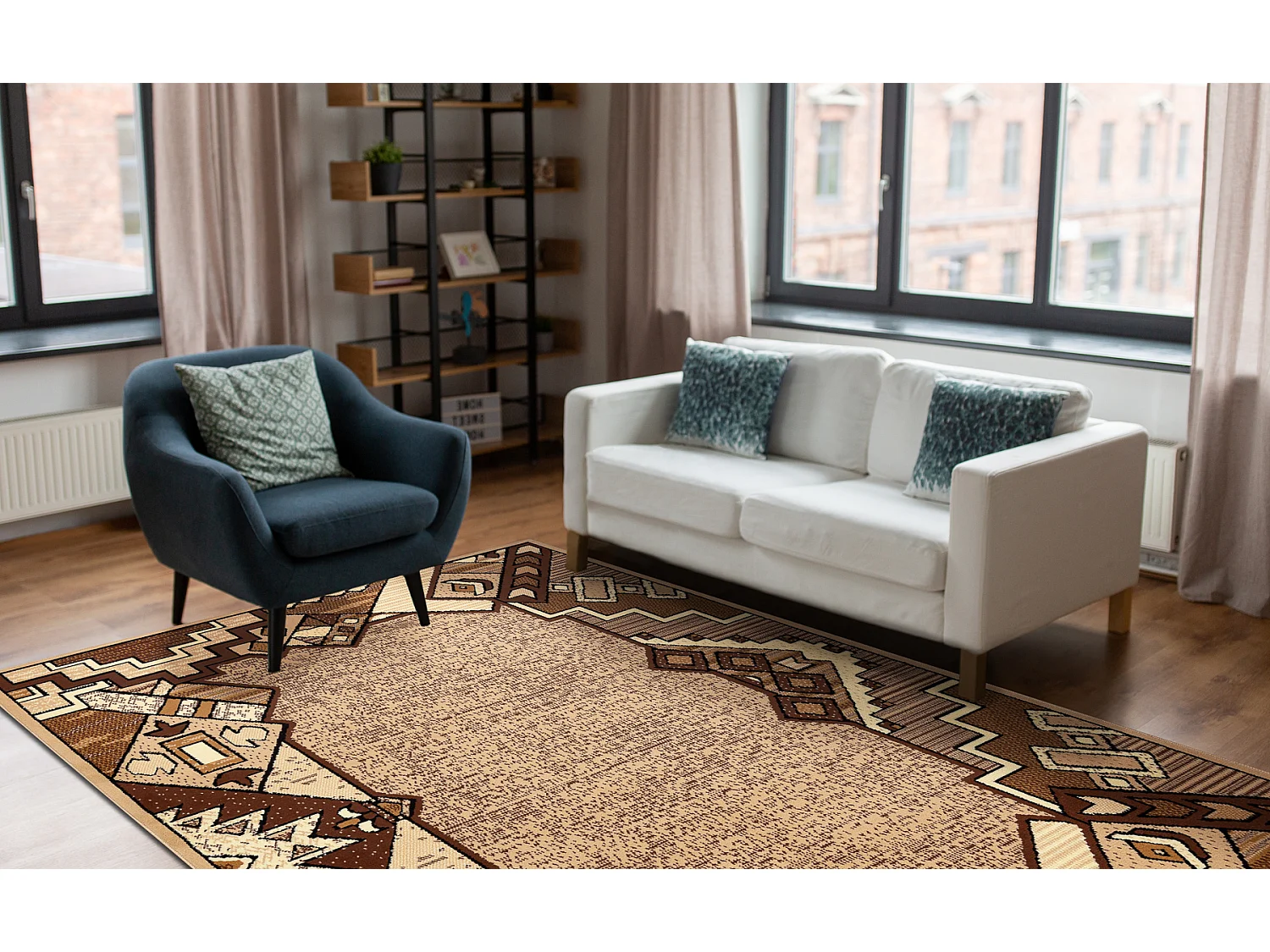 Tapijt BCF Morad BARYTON Klassiek - beige 240x340 cm