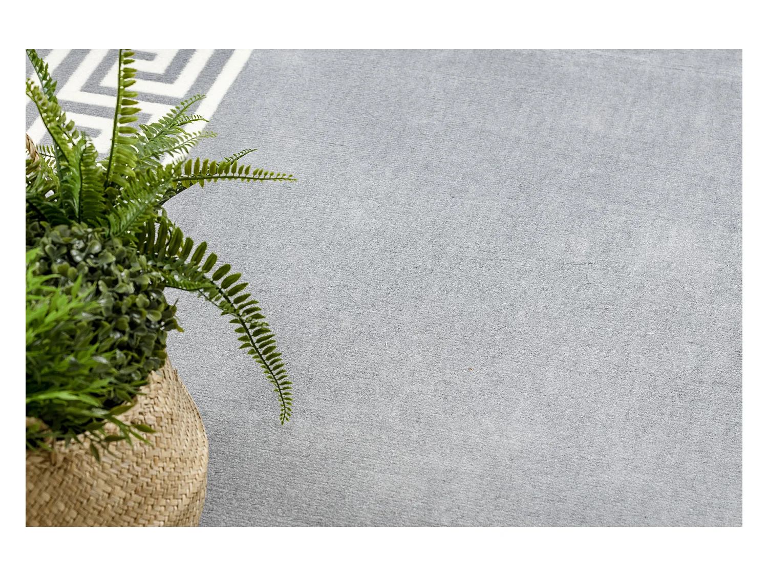 BCF Tapis Morad GREK grec - gris 140x200 cm