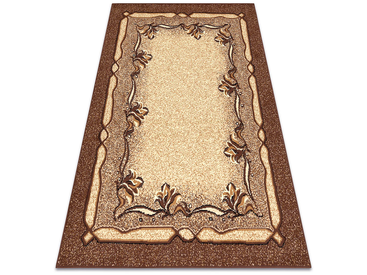 Tapijt BCF Morad KRZYŚ Klassiek bloemen - bruin 120x170 cm