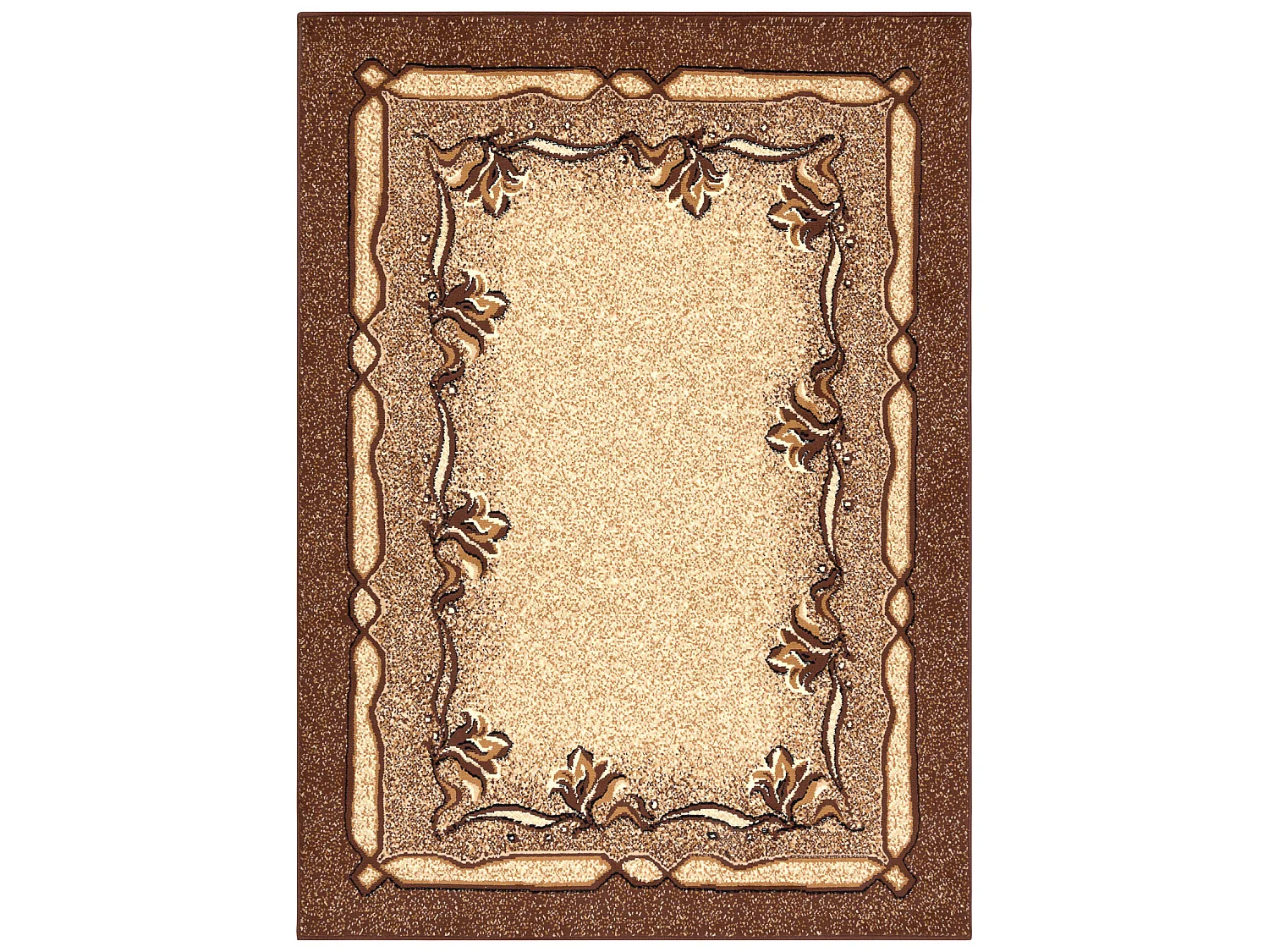 Tapijt BCF Morad KRZYŚ Klassiek bloemen - bruin 120x170 cm