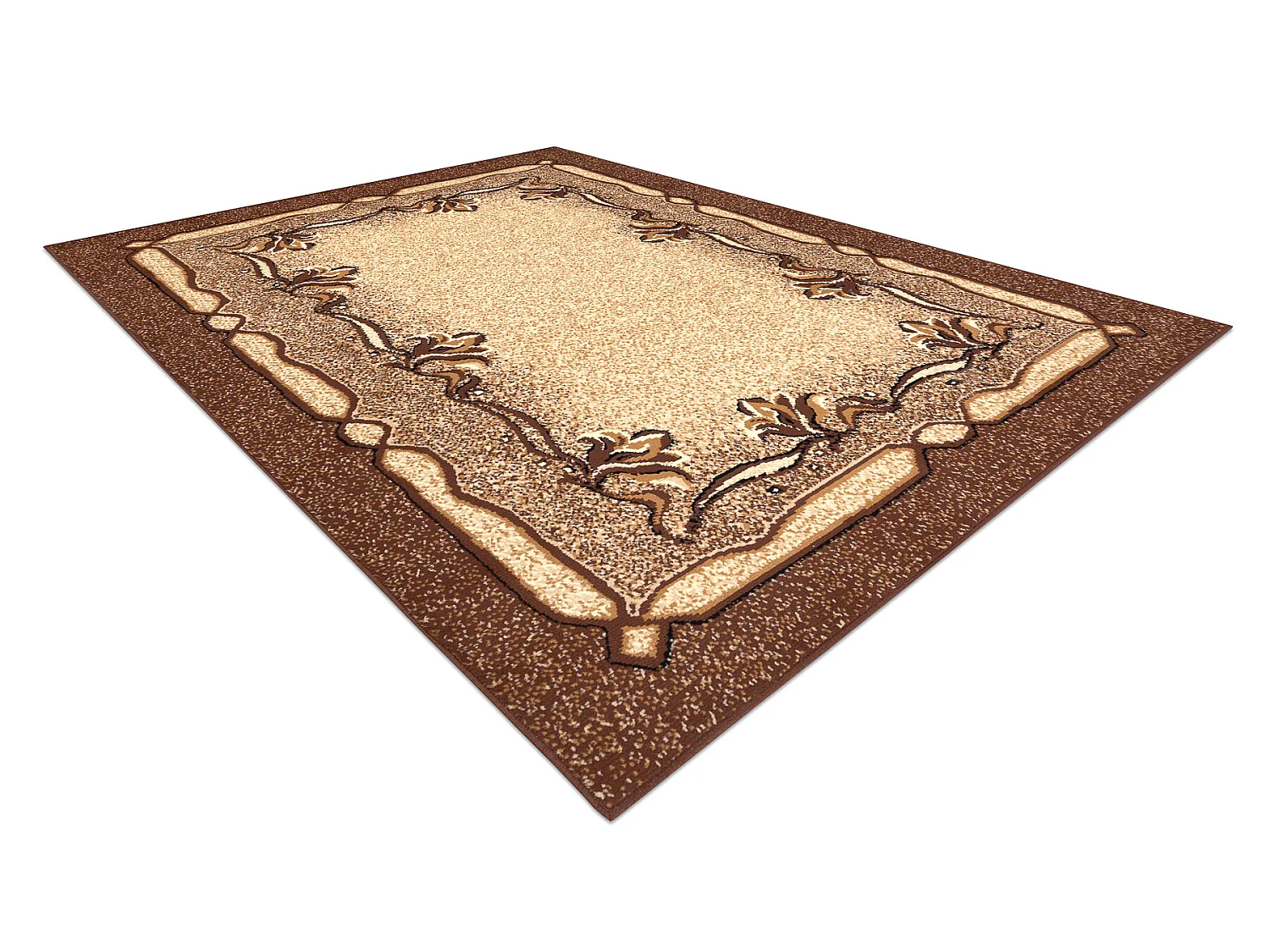 Tapijt BCF Morad KRZYŚ Klassiek bloemen - bruin 120x170 cm