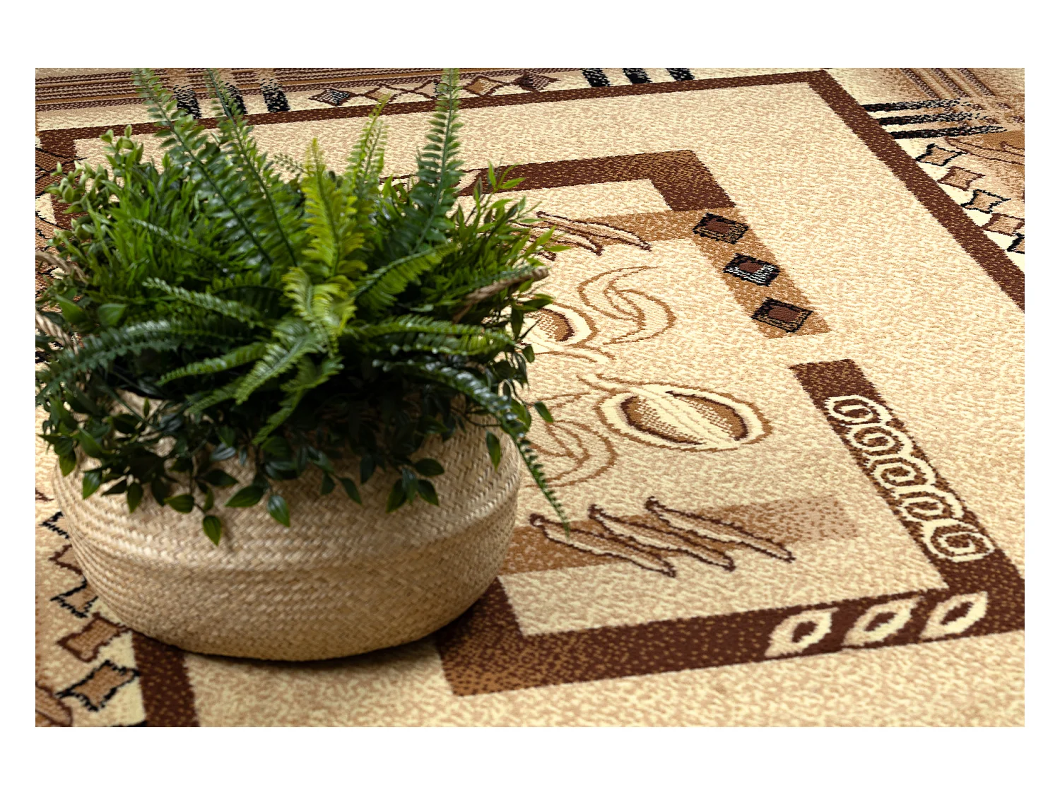 Tapijt BCF Morad JAŚ Klassiek - beige 120x170 cm