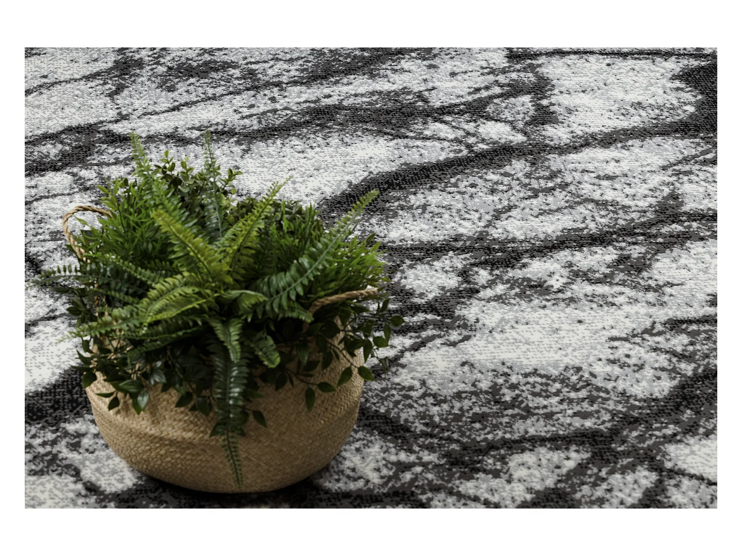 BCF Rug Morad MARMUR marbre - gris 140x200 cm