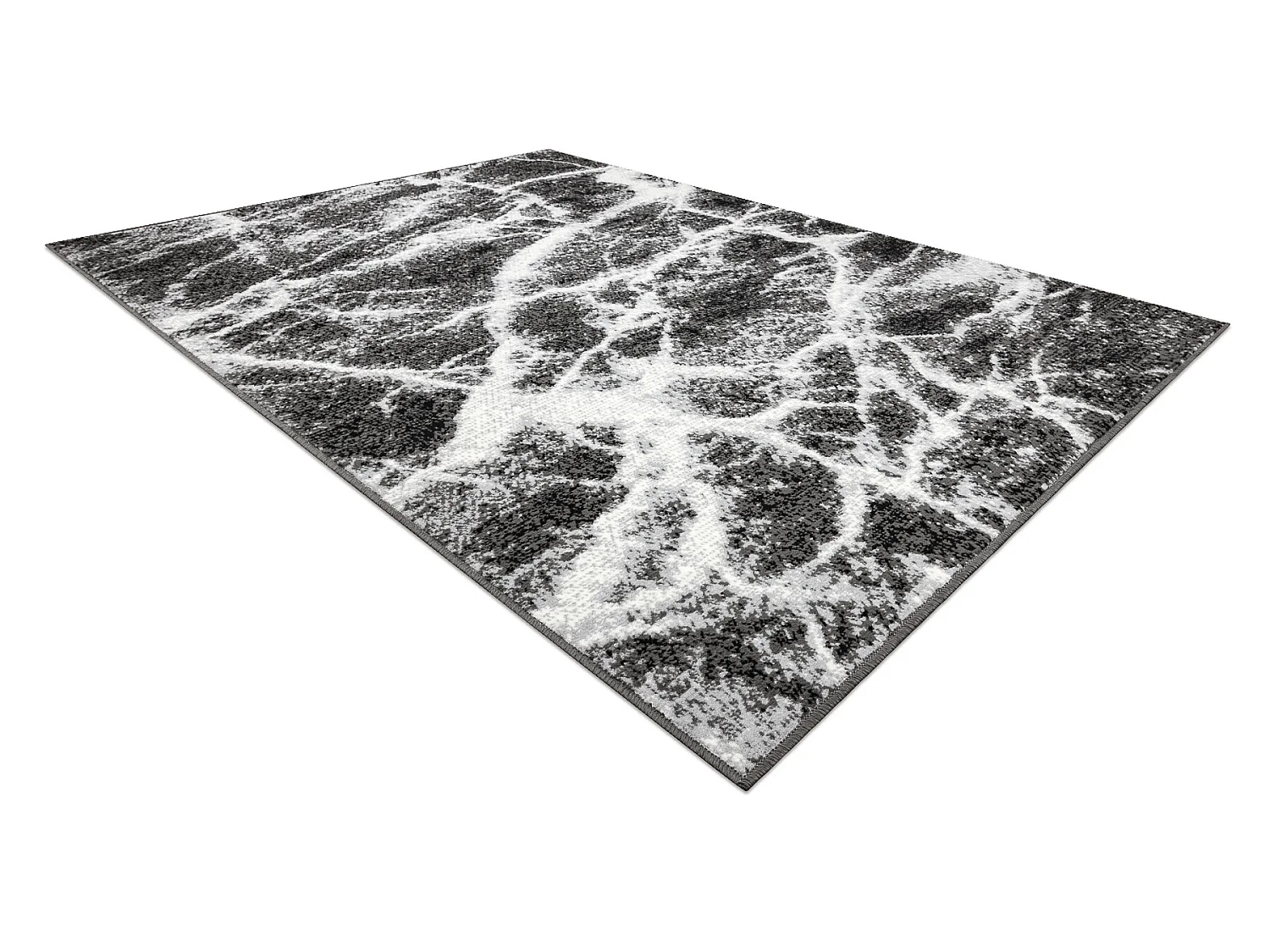 Dywan BCF Morad MARMUR - antracyt / czarny 80x150 cm