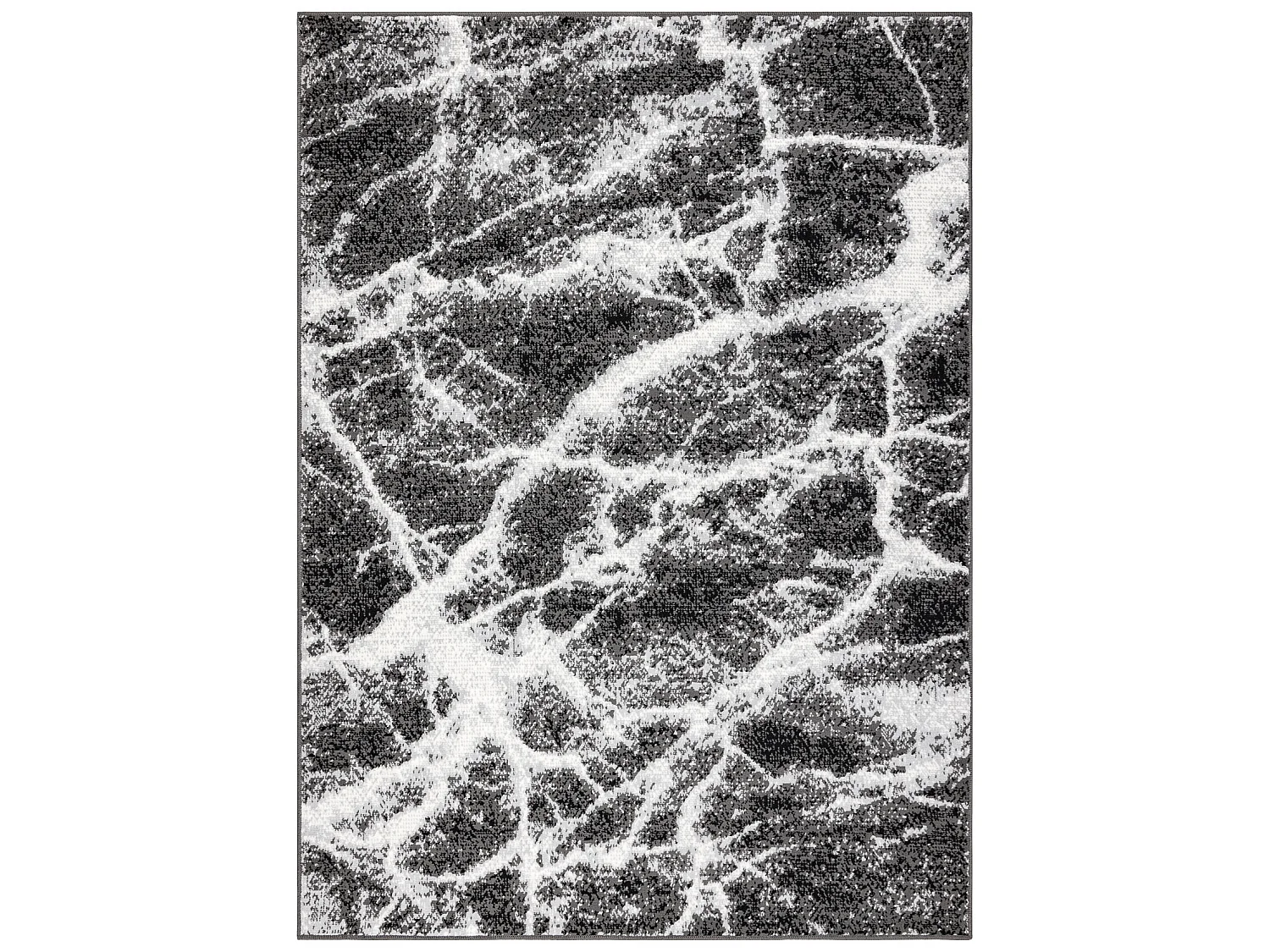 Dywan BCF Morad MARMUR - antracyt / czarny 80x150 cm