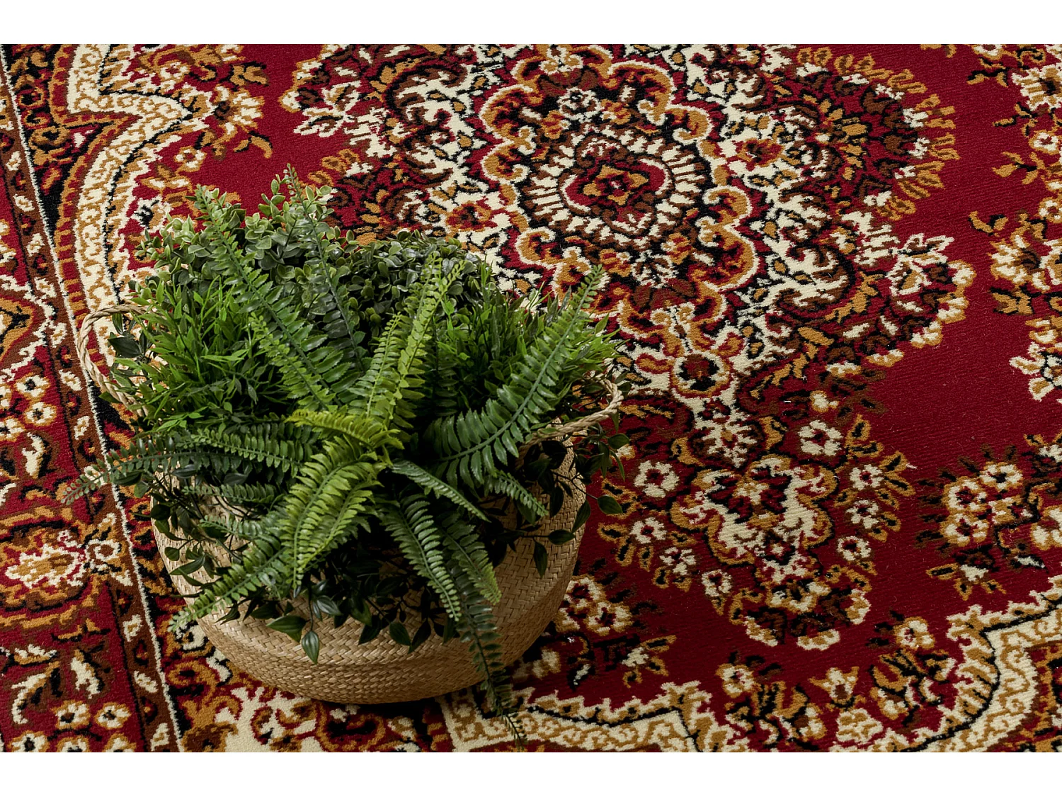 BCF Rug Morad WIOSNA Ornement classique - bordeaux 140x200 cm