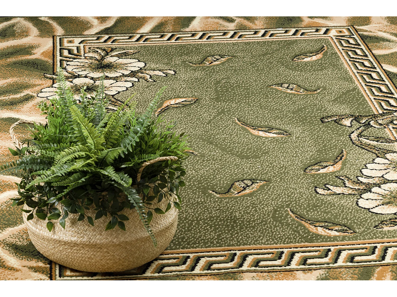 Tapijt BCF Morad TRIO Klassiek bladje, bloemen - groente 140x200 cm