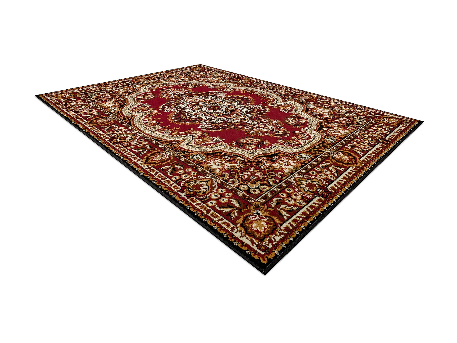 BCF Rug Morad WIOSNA Ornement classique - bordeaux 80x150 cm