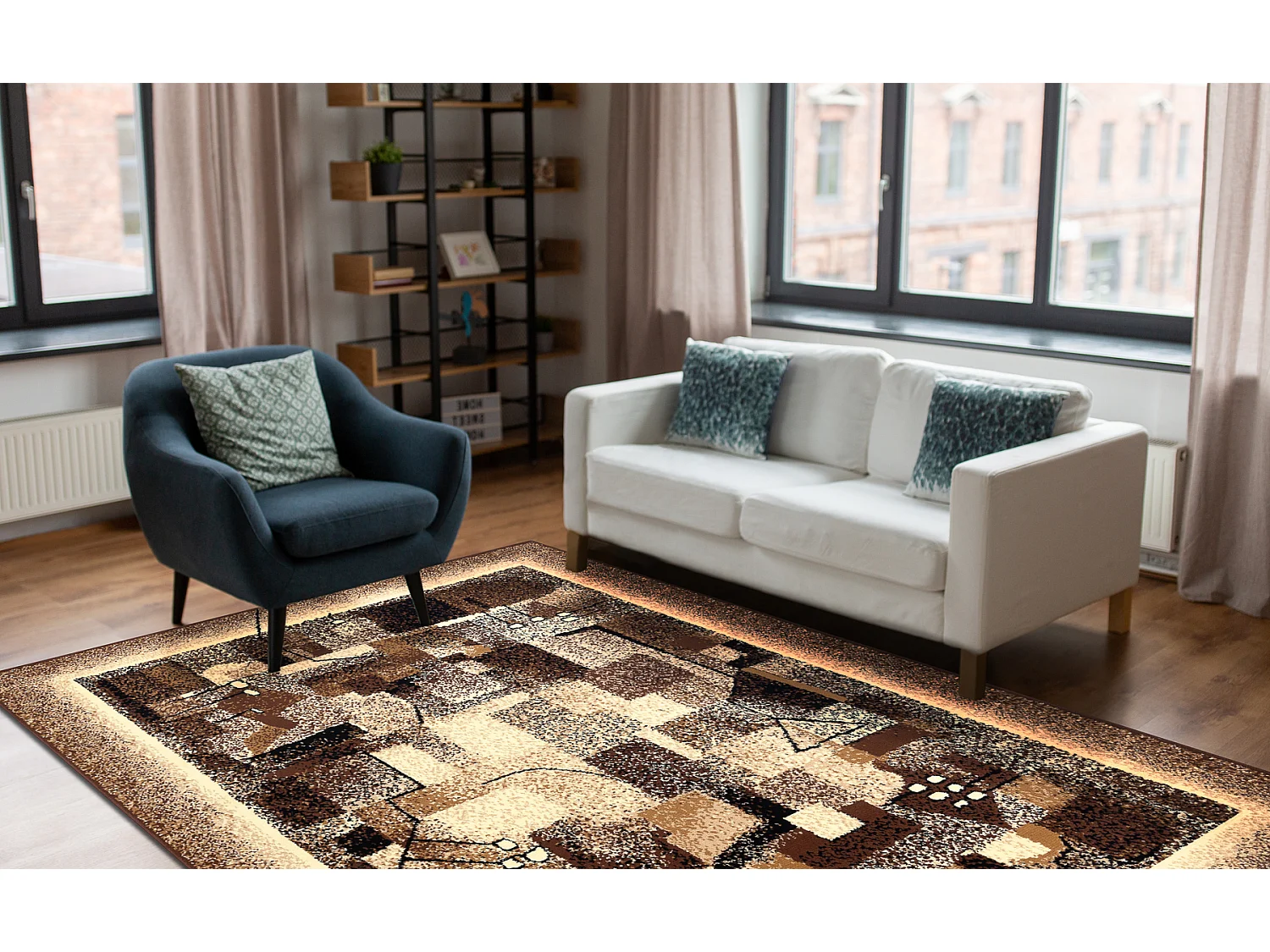 Tapijt BCF Morad IMPRESJA Klassiek - beige 60x110 cm