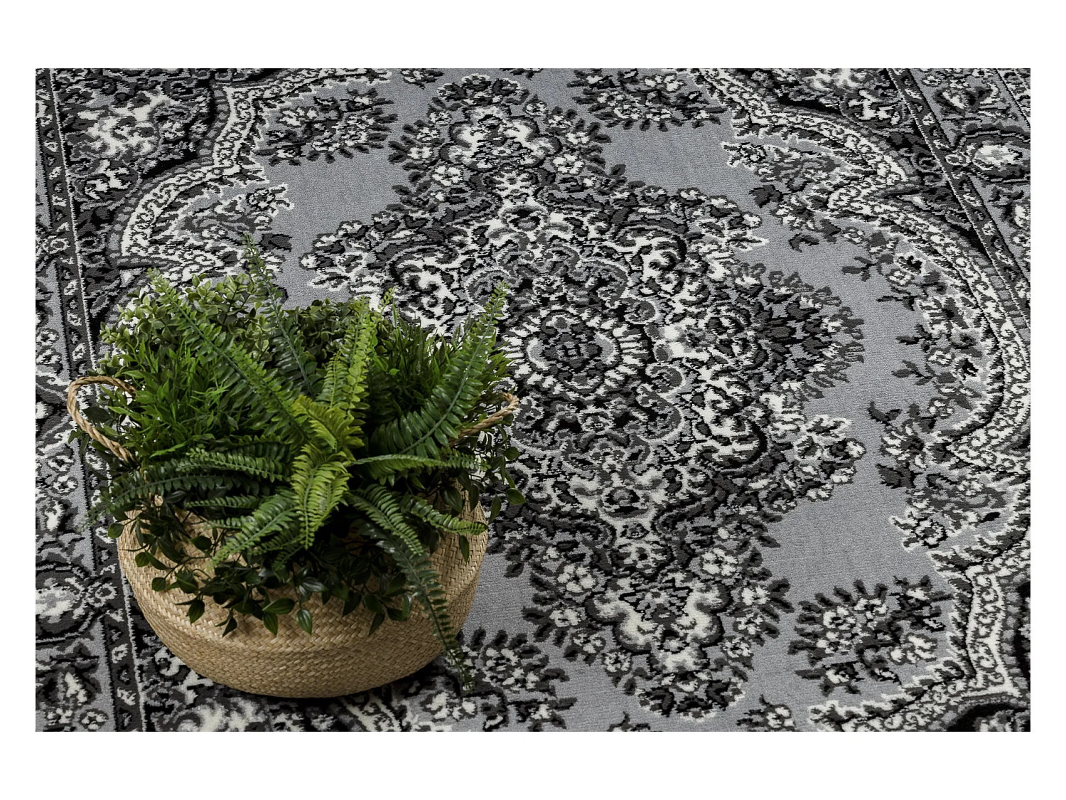 BCF Rug Morad WIOSNA Ornement classique - gris 120x170 cm