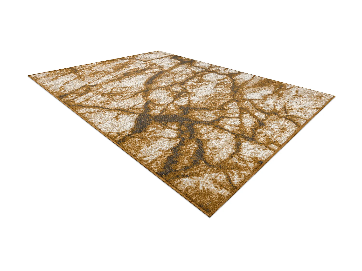 BCF Rug Morad MARMUR marbre - beige / or gris 140x200 cm