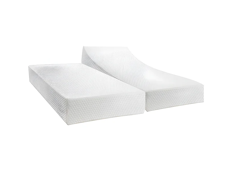 NEOREV | Matelas CUMULUS Duo 2x90x190 cm | Mousse avec mémoire de forme