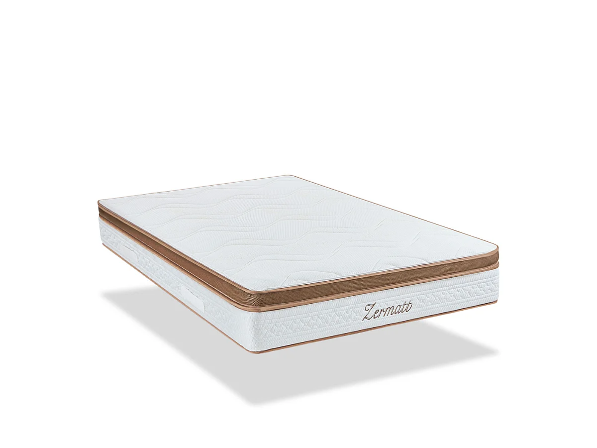 Matelas Mousse Zermatt Jumelle 2x100x190 cm Accueil Mémoire de forme