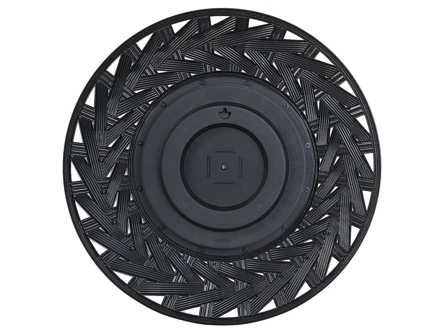 Miroir TIERGA 60 cm 60 cm Noir
