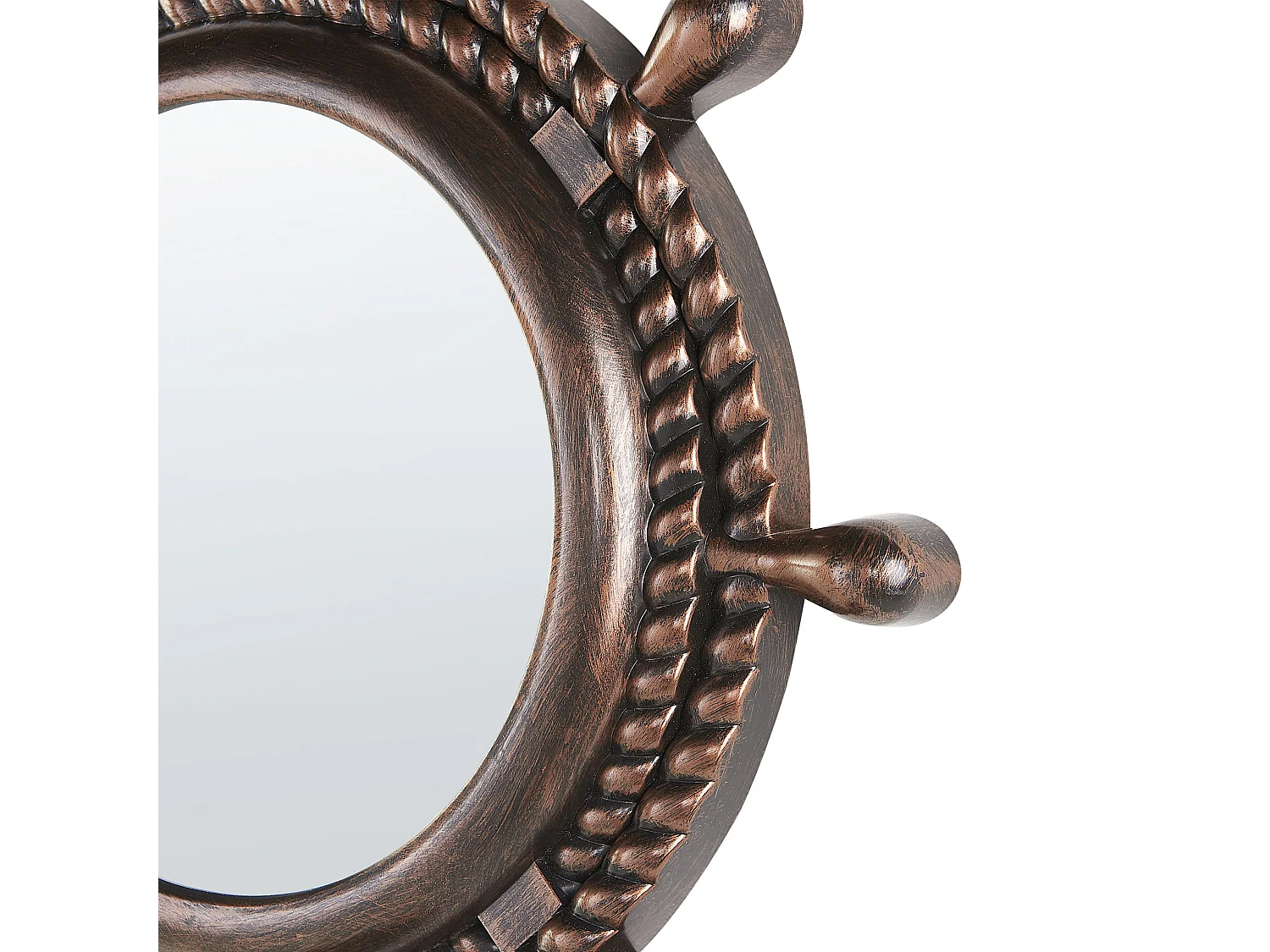 Espelho GORMAZ 46 cm 46 cm Castanho