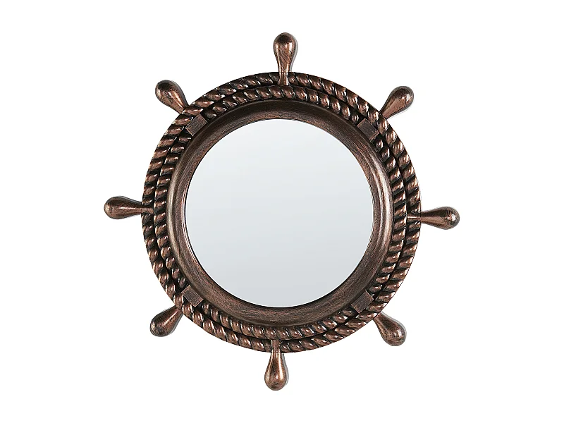 Specchio GORMAZ 46 cm 46 cm Marrone
