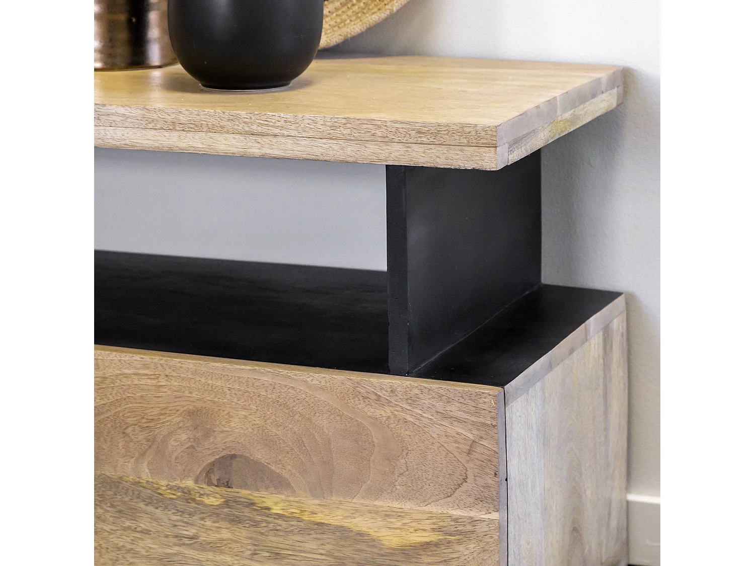 Meuble TV en bois de manguier Joachim