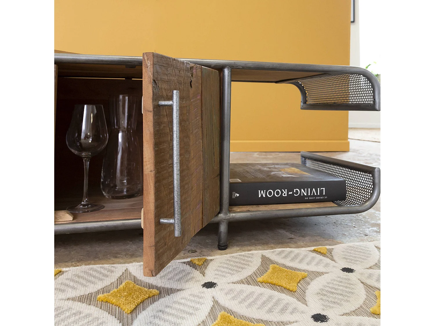 Meuble TV en vieux bois Max