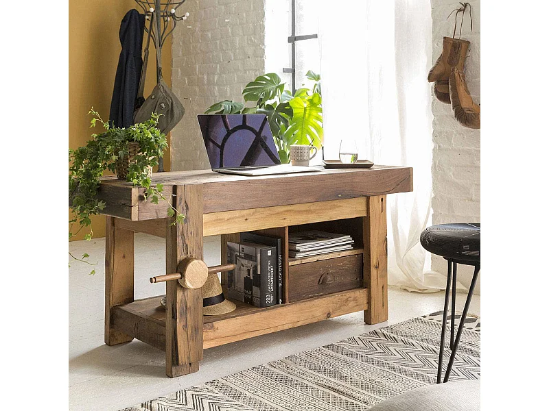 Meuble TV en bois recyclé Hector