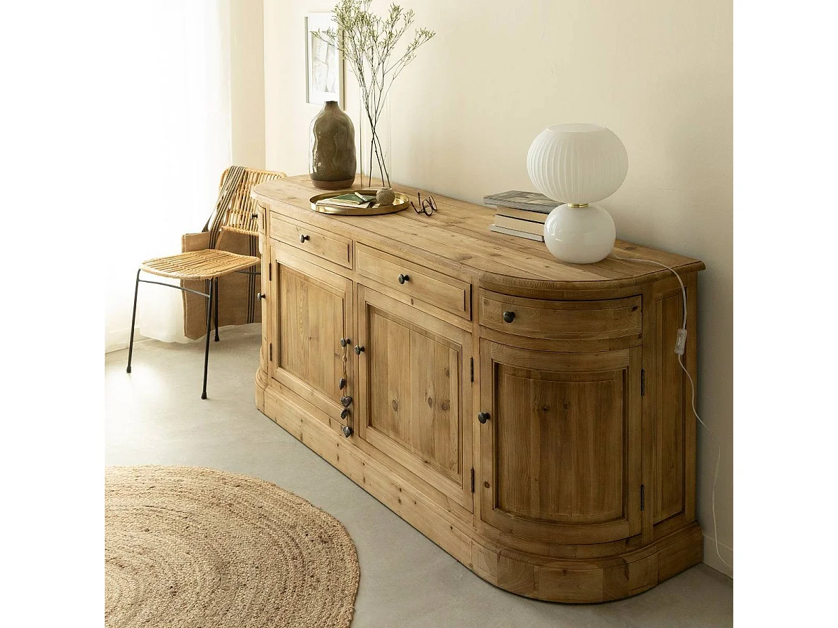 Buffet en bois recyclé 180 cm Garance