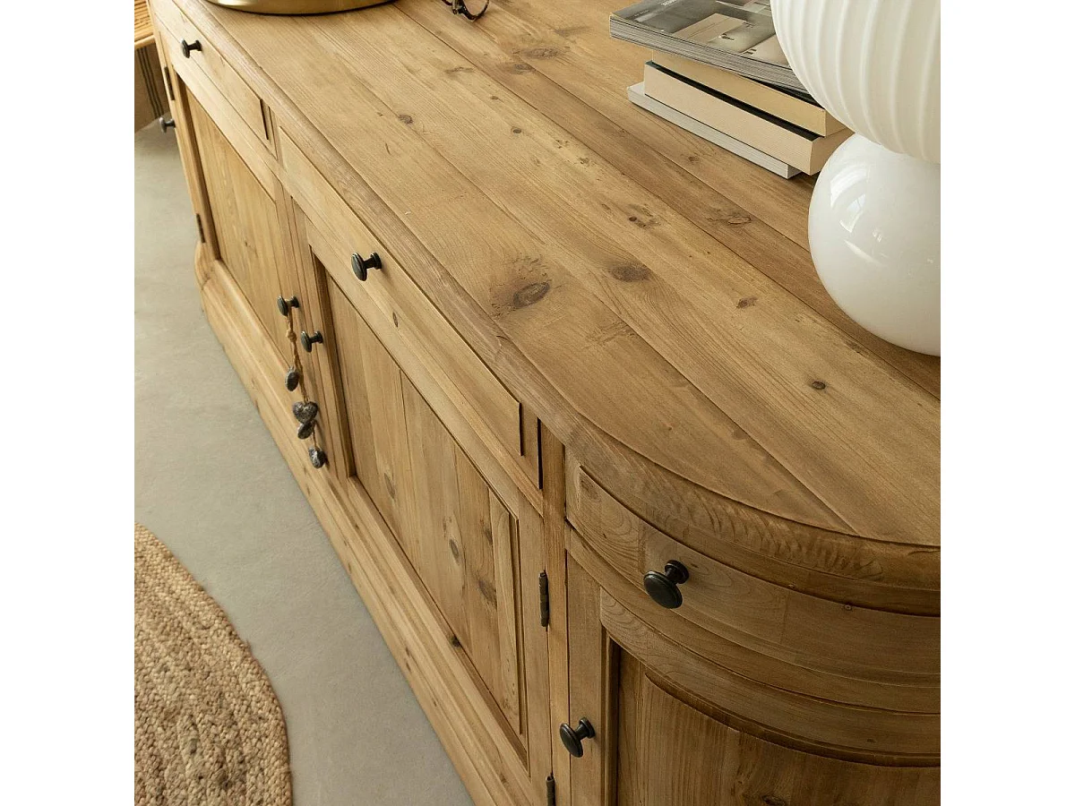 Buffet en bois recyclé 180 cm Garance