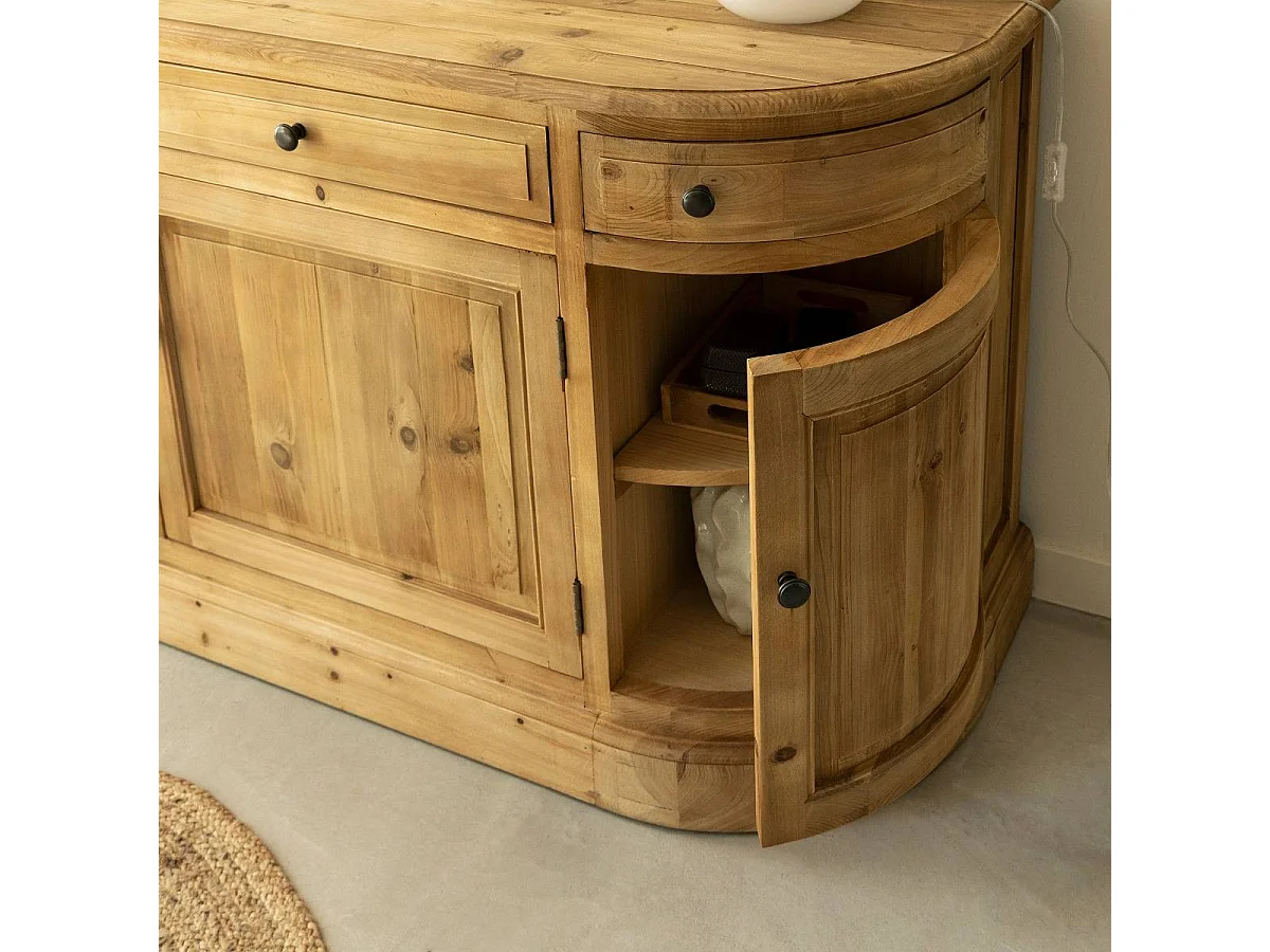 Buffet en bois recyclé 180 cm Garance