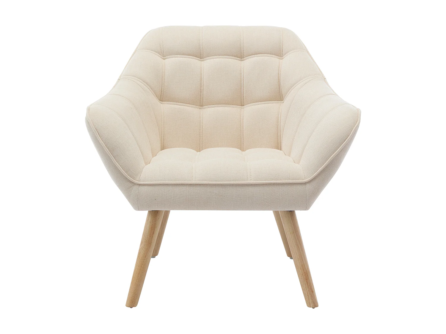 Sessel - Stoff - Beige - CASERTA