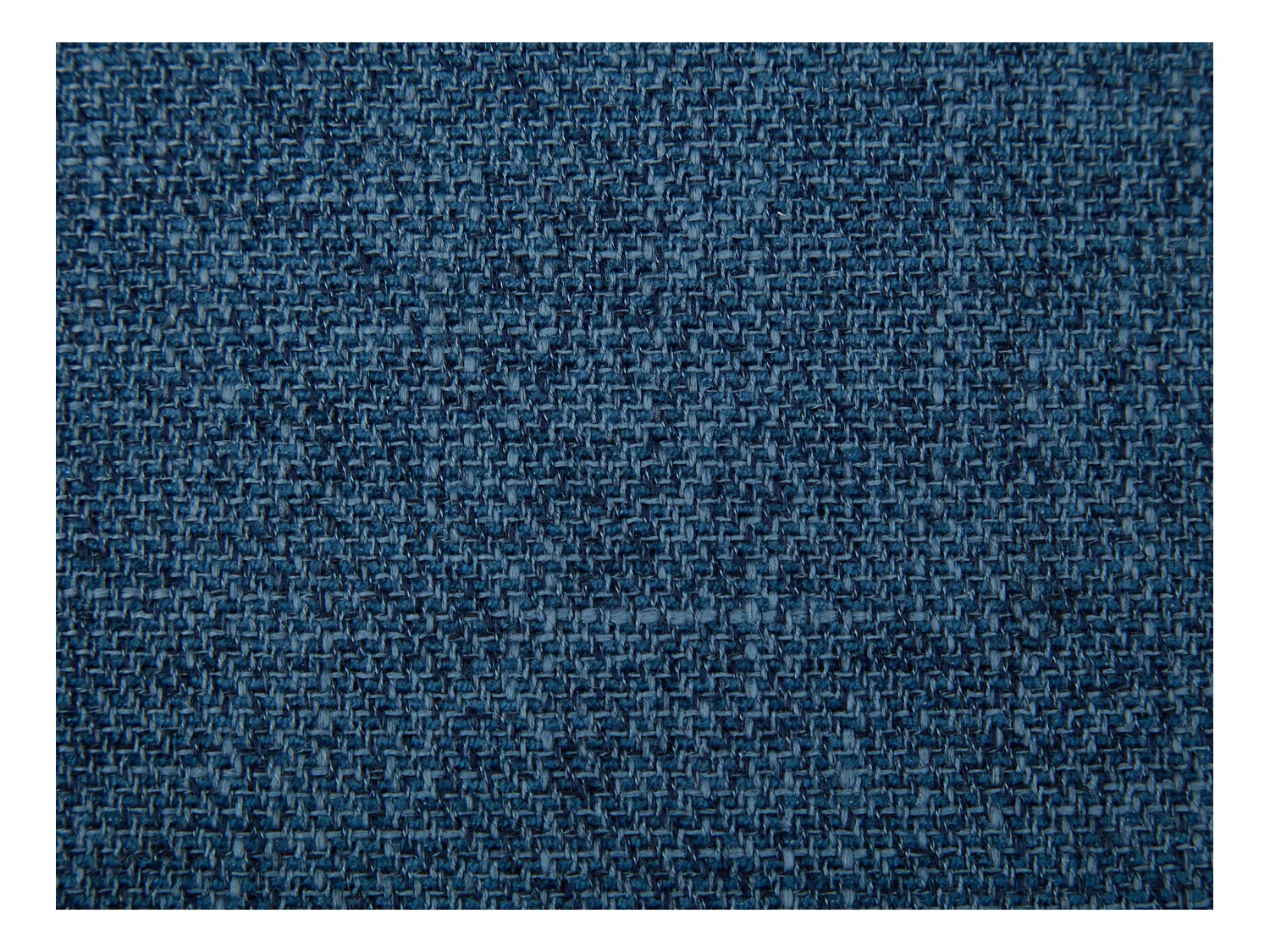 Sillón mecedora de tela azul jaspeado ELMINA II