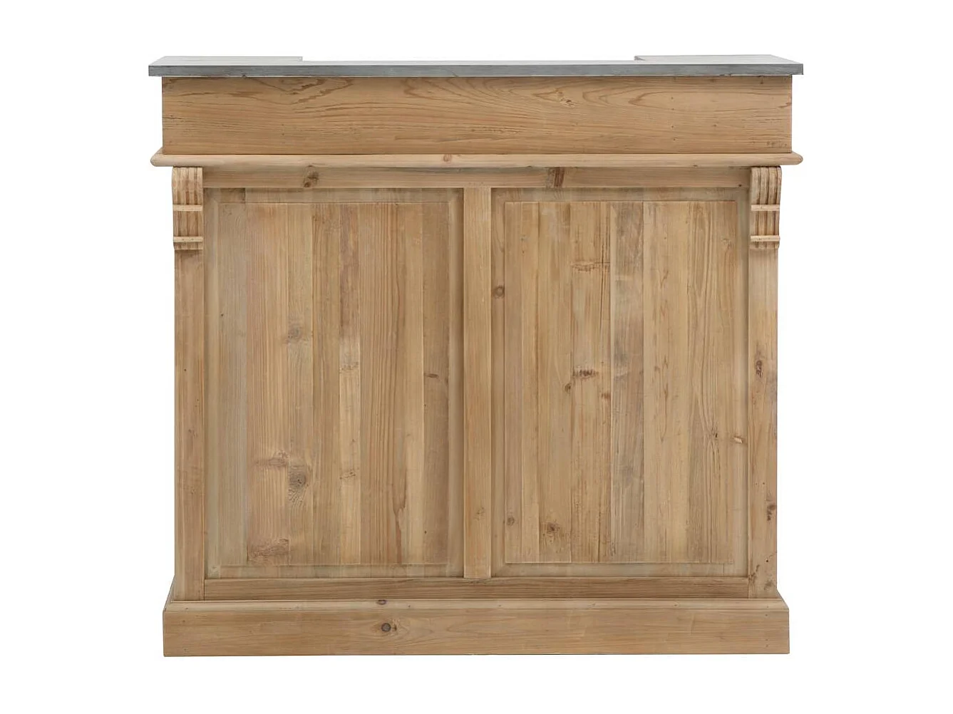 Meuble bar en bois recyclé 120cm Garance