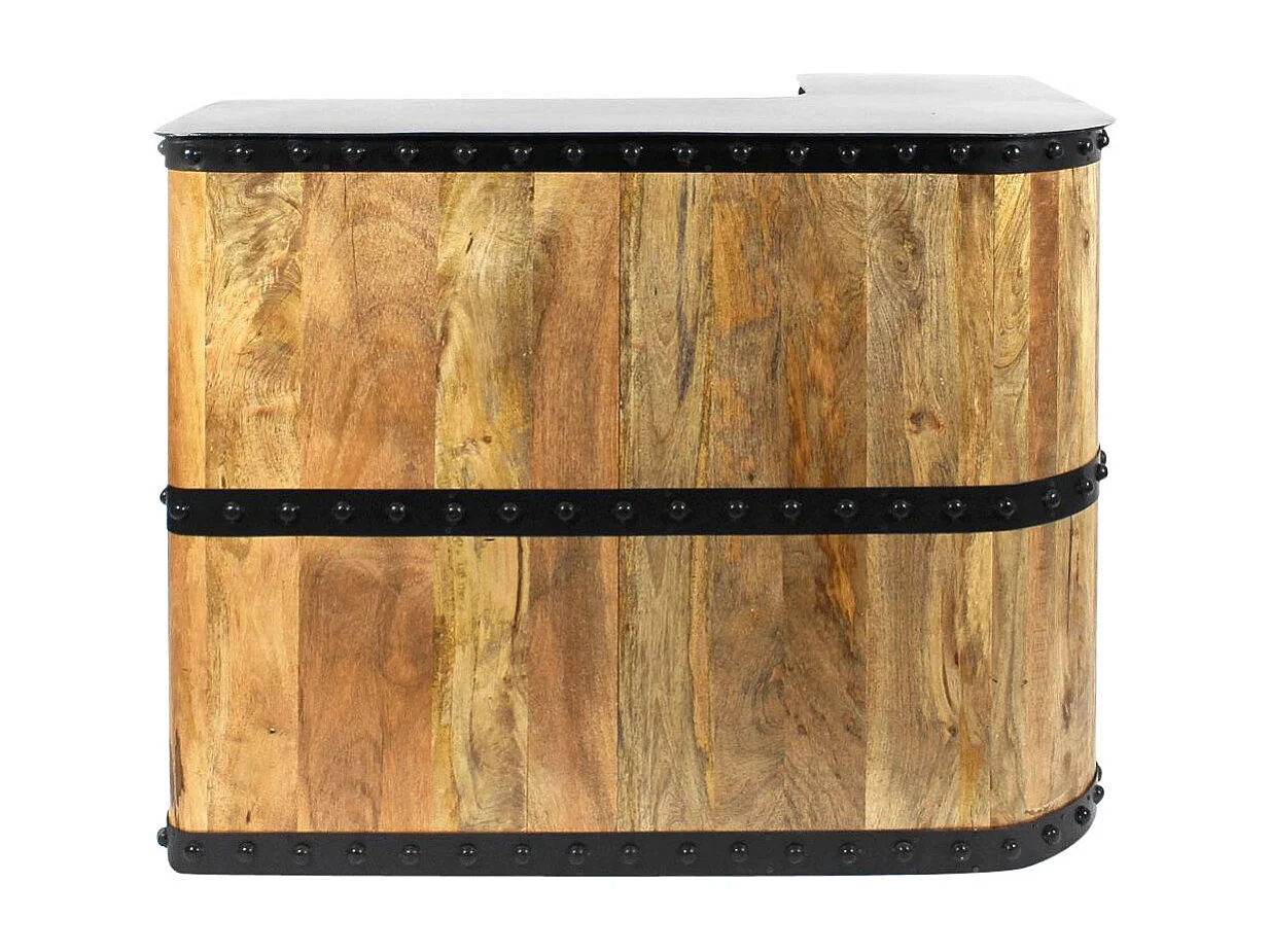 Meuble bar en bois de manguier New-York