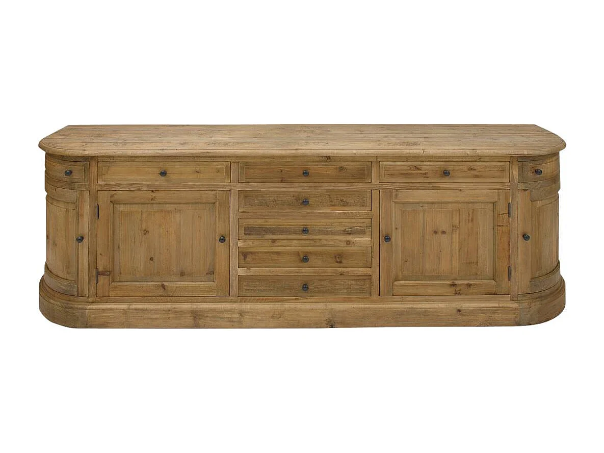 Buffet en bois recyclé 225 cm Garance