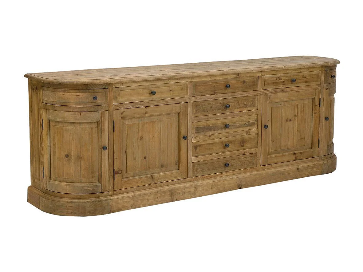 Buffet en bois recyclé 225 cm Garance