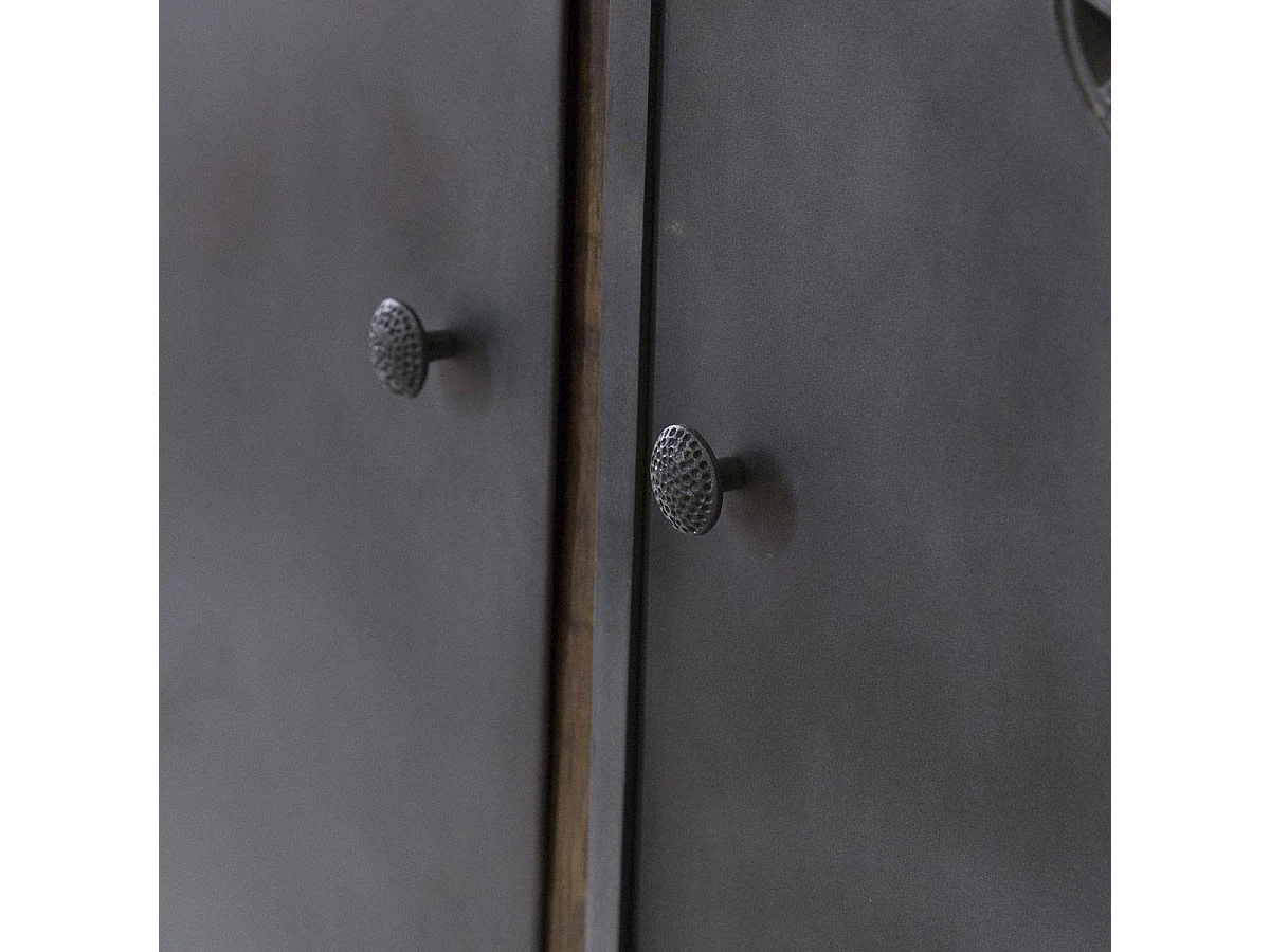 Buffet en bois recyclé et métal Hector